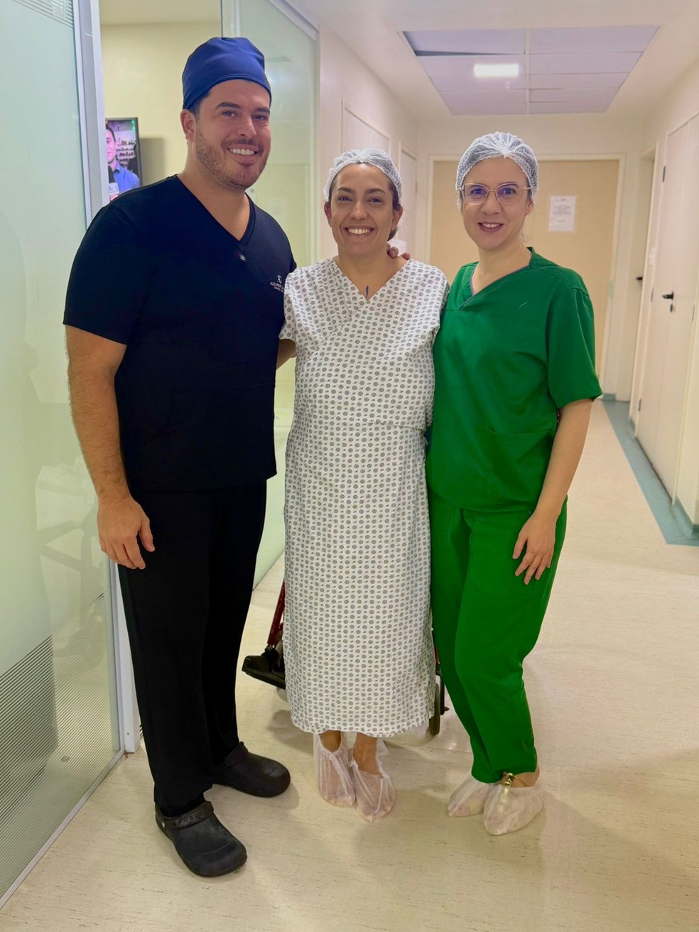 Alexandre Dantas, Camila Moura e Manoela Souza — Foto: Divulgação