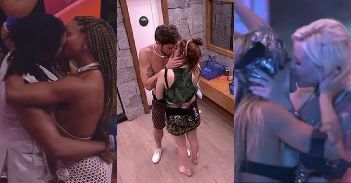Qual foi o primeiro beijo do BBB? Relembre o momento nas 25 temporadas do reality