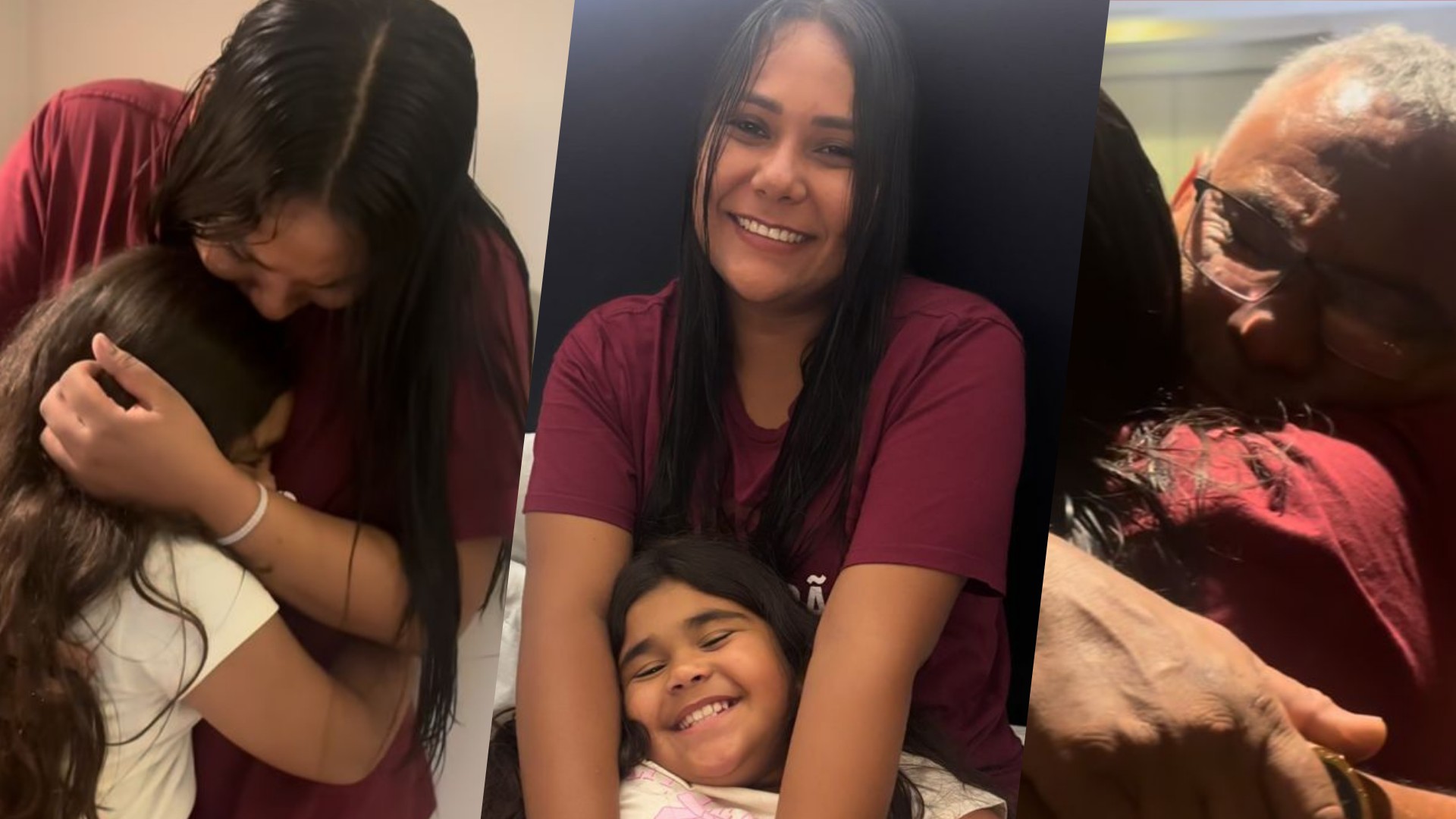 Chaiany reencontra pais e filha pela primeira vez após BBB 26: 'Era só isso que eu precisava'