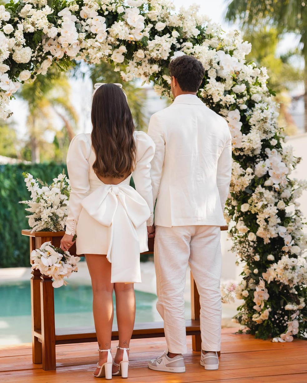 Casamento de Larissa Manoela e André Luiz Frambach — Foto: Reprodução/Instagram
