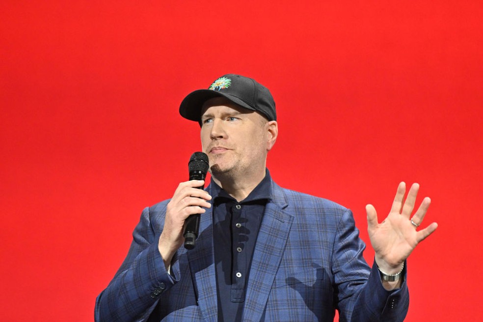 Kevin Feige, o chefão da Marvel Studios — Foto: The Walt Disney Company via Getty Images