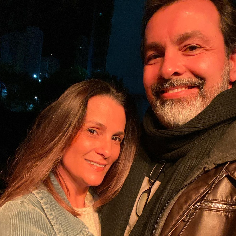 Renato Tommaso e a esposa Dani — Foto: Instagram