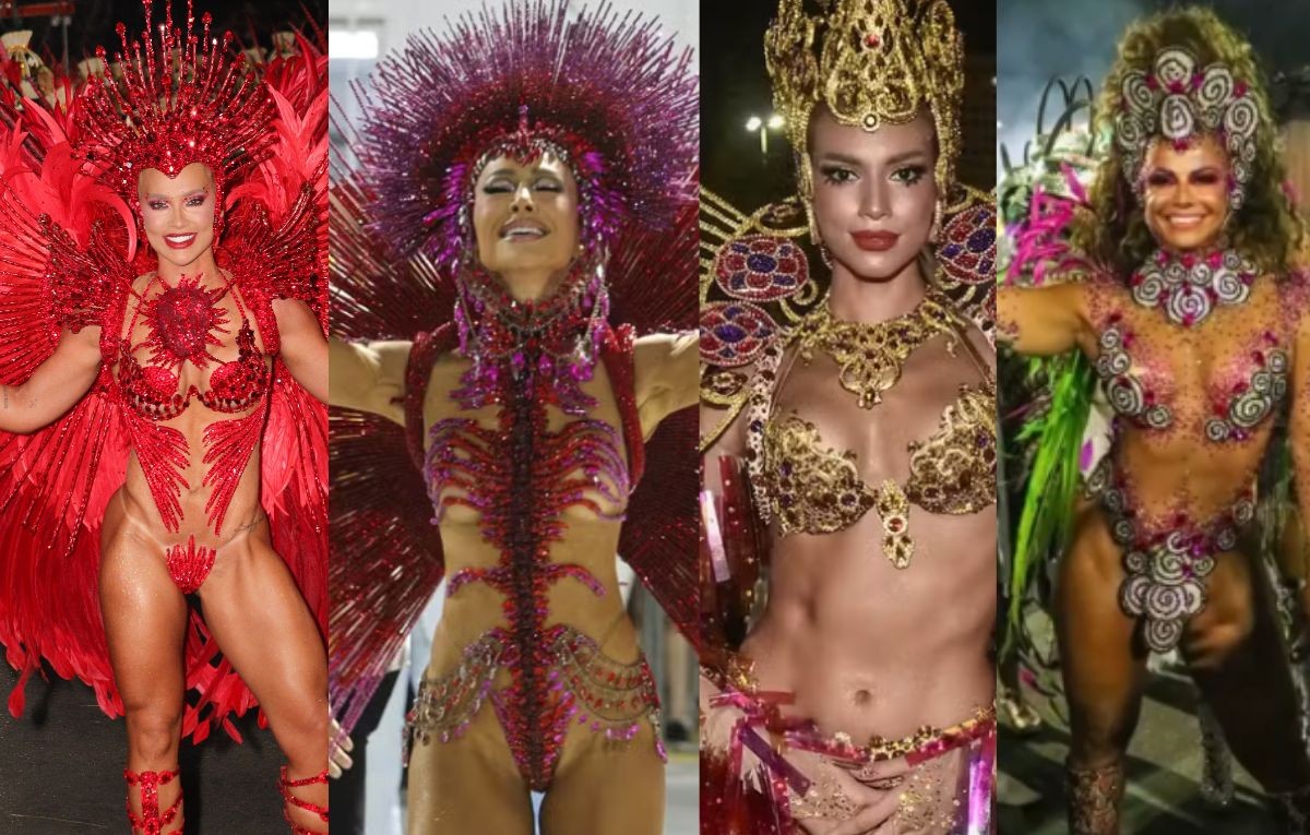 Virginia, Viviane Araujo e mais: veja famosas que enfrentaram perrengues com fantasias na Sapucaí