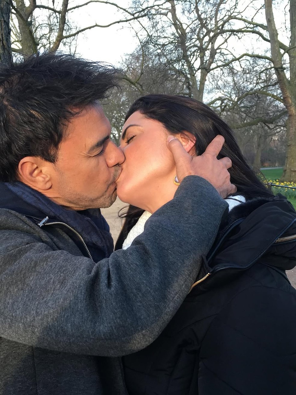 Graciele Lacerda se declara para Zezé: 'Nosso amor é diferente' — Foto: Reprodução/Instagram