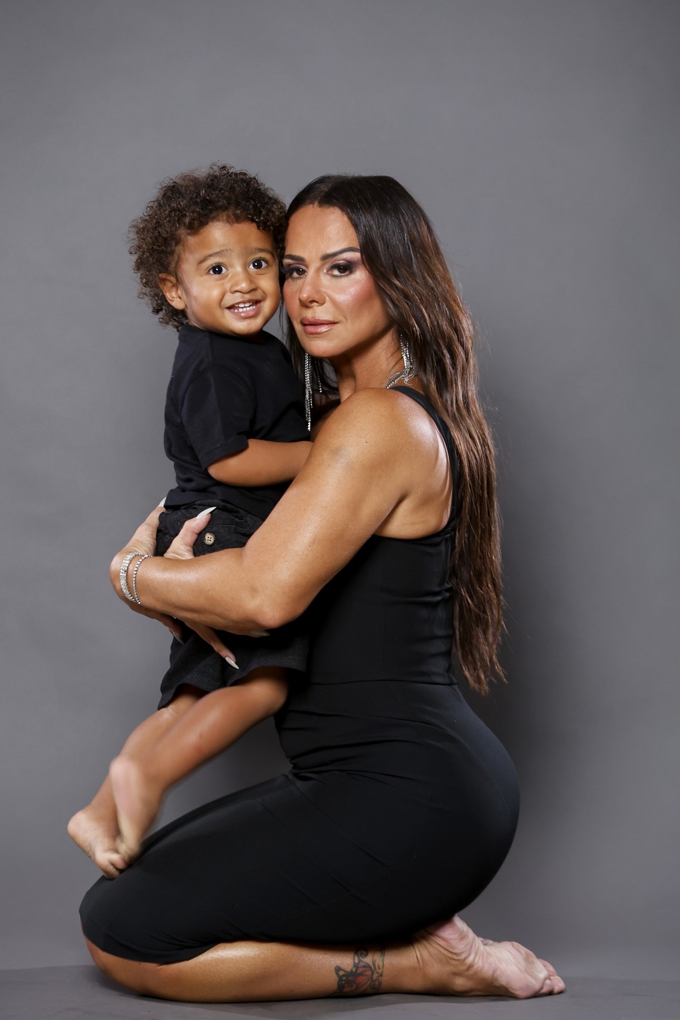 Viviane Araujo e Joaquim — Foto: Marcos Serra Lima/gshow