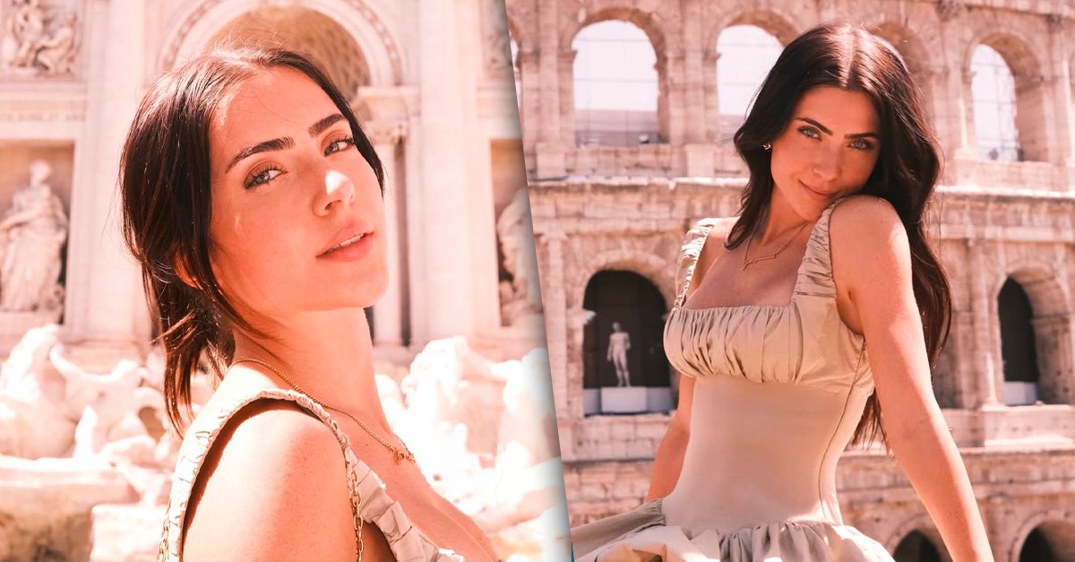 Jade Picon abre album de fotos de viagem a Roma