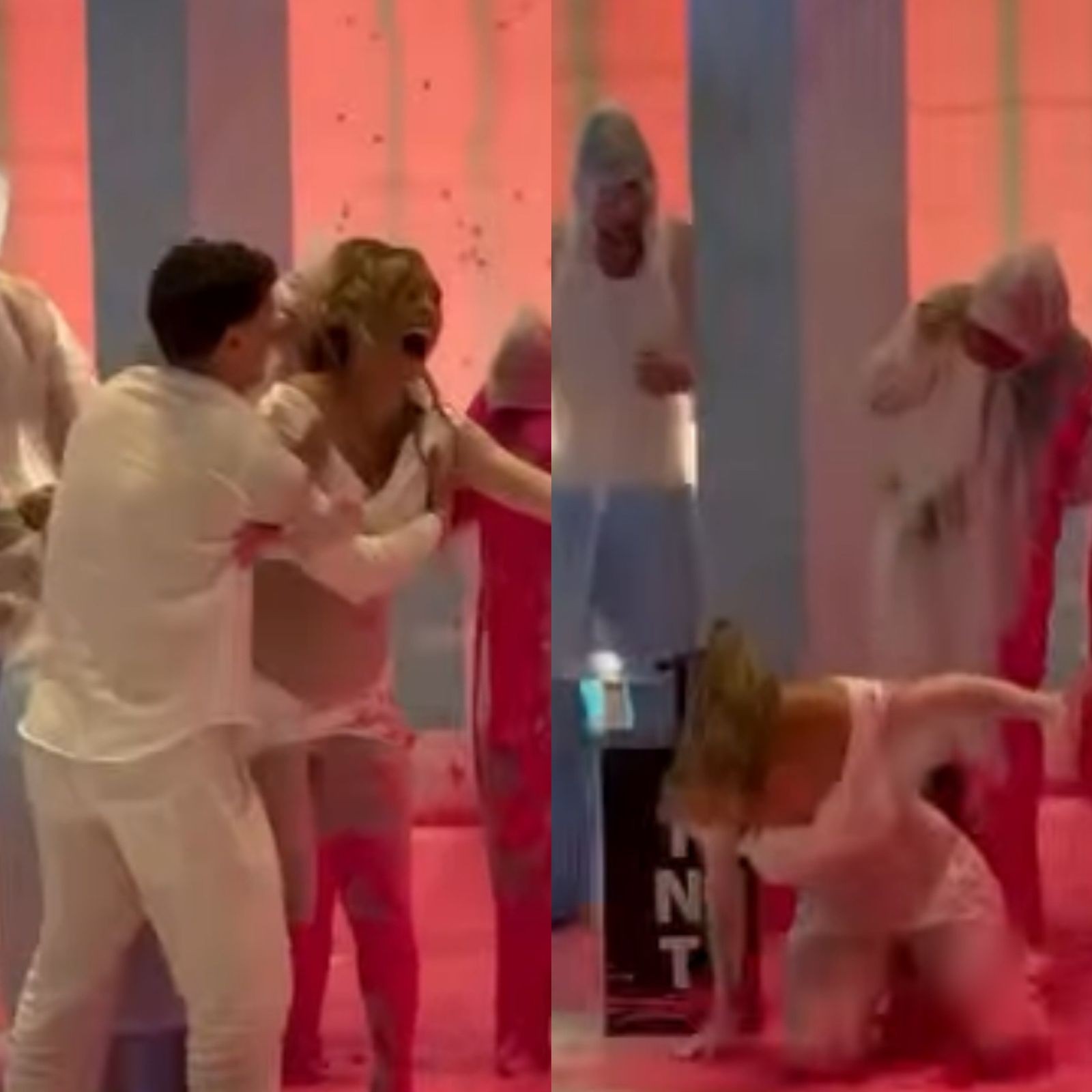 Lele Pons escorrega em chá revelação de primeiro filho