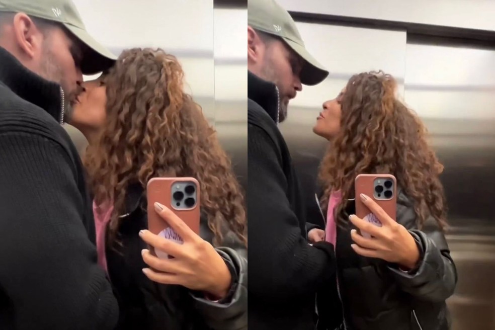 Domitila reencontra namorado alemão após o BBB 23 — Foto: Reprodução/Instagram