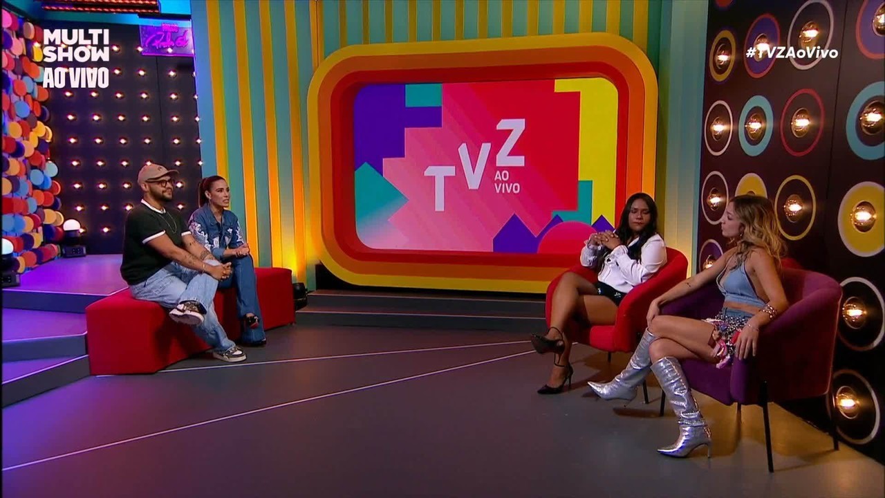 Ex-BBBs Chaiany e Samira participam do TVZ; veja como foi