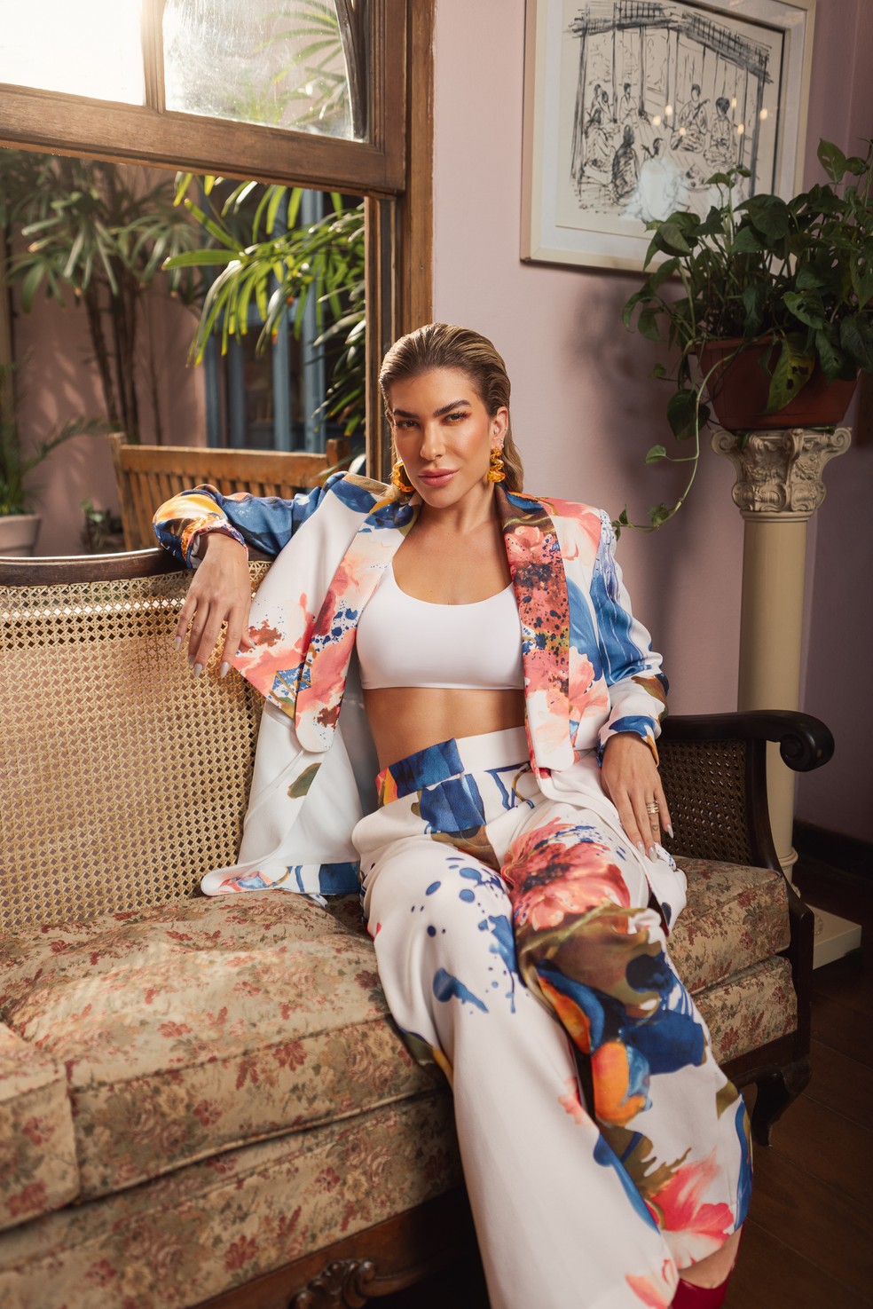 Lore Improta conta sobre a relação com Léo Santana e como lida com ciúmes — Foto: Fabiano Battaglin/gshow