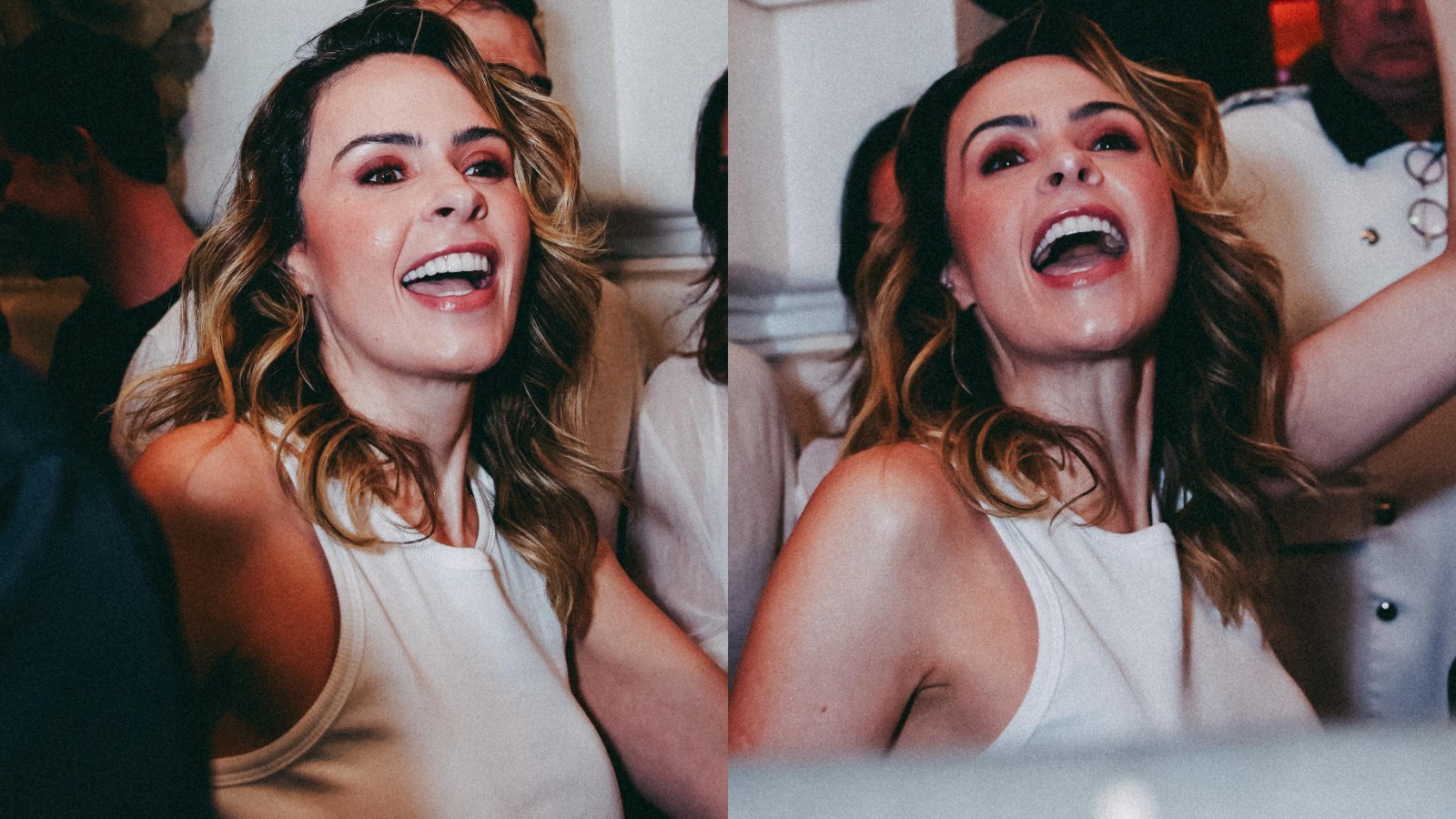 Ana Paula Renault causa alvoroço ao chegar à área VIP do Show da Shakira em Copacabana