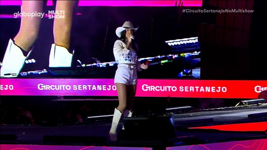 Circuito Sertanejo: show de Ana Castela mobiliza web: 'Carisma de milhões' 