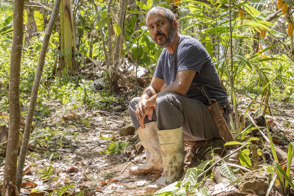 José Inocêncio (Marcos Palmeira) na segunda fase de Renascer — Foto: Fábio Rocha/Globo