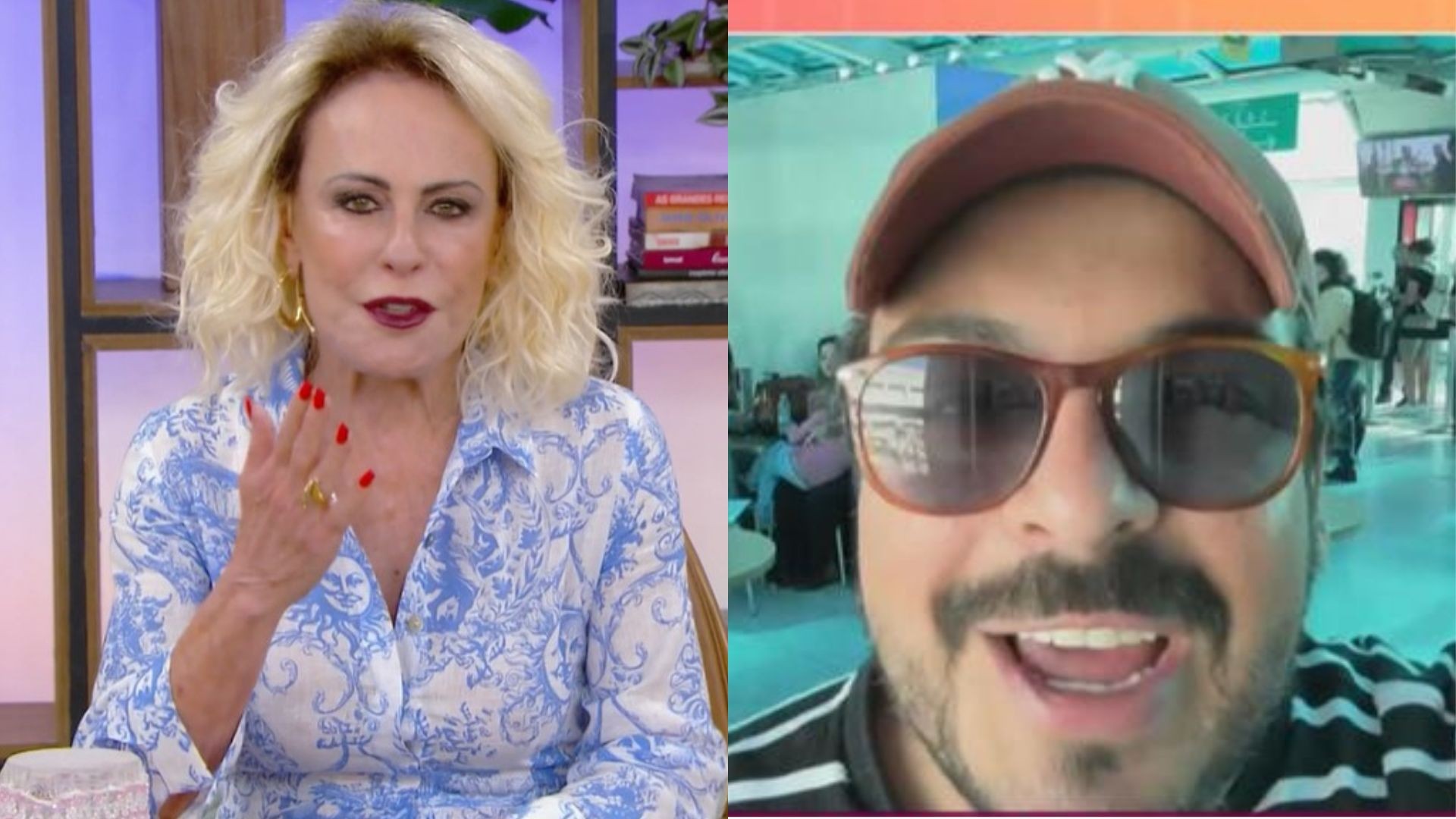 Após voos cancelados no Santos Dumont, Luis Lobianco desmarca café da manhã com Ana Maria Braga