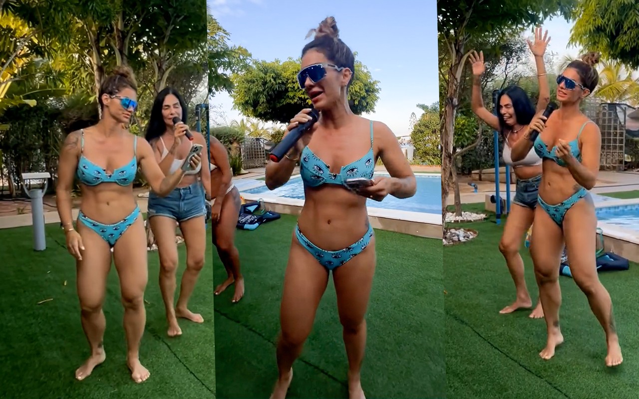 Kelly Key arranca elogios ao cantar ao lado da mãe : 'Ela é minha raiz, meu exemplo'