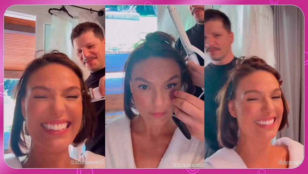 Isis Valverde mostra preparativos para casamento com Marcus Buaiz