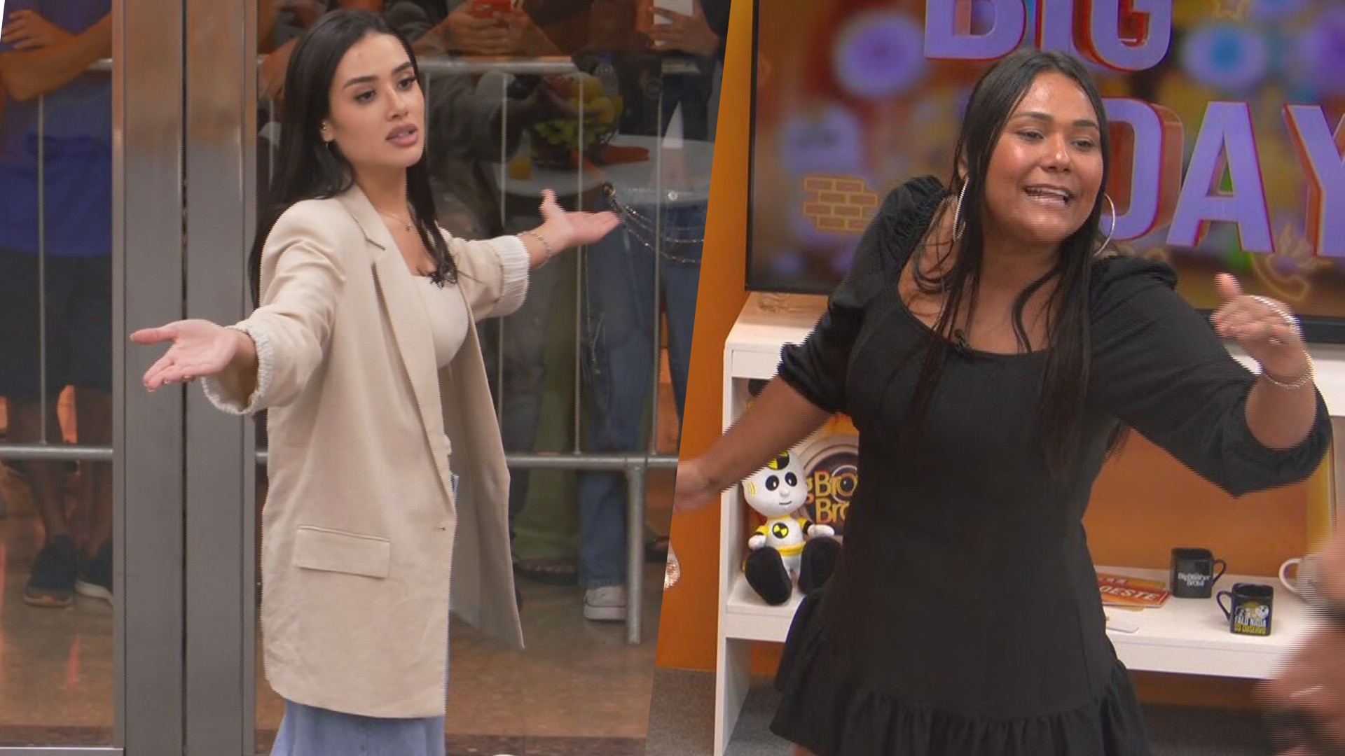 Após discussão, Chaiany alfineta Jordana: 'Sujo é o seu nome do meio'