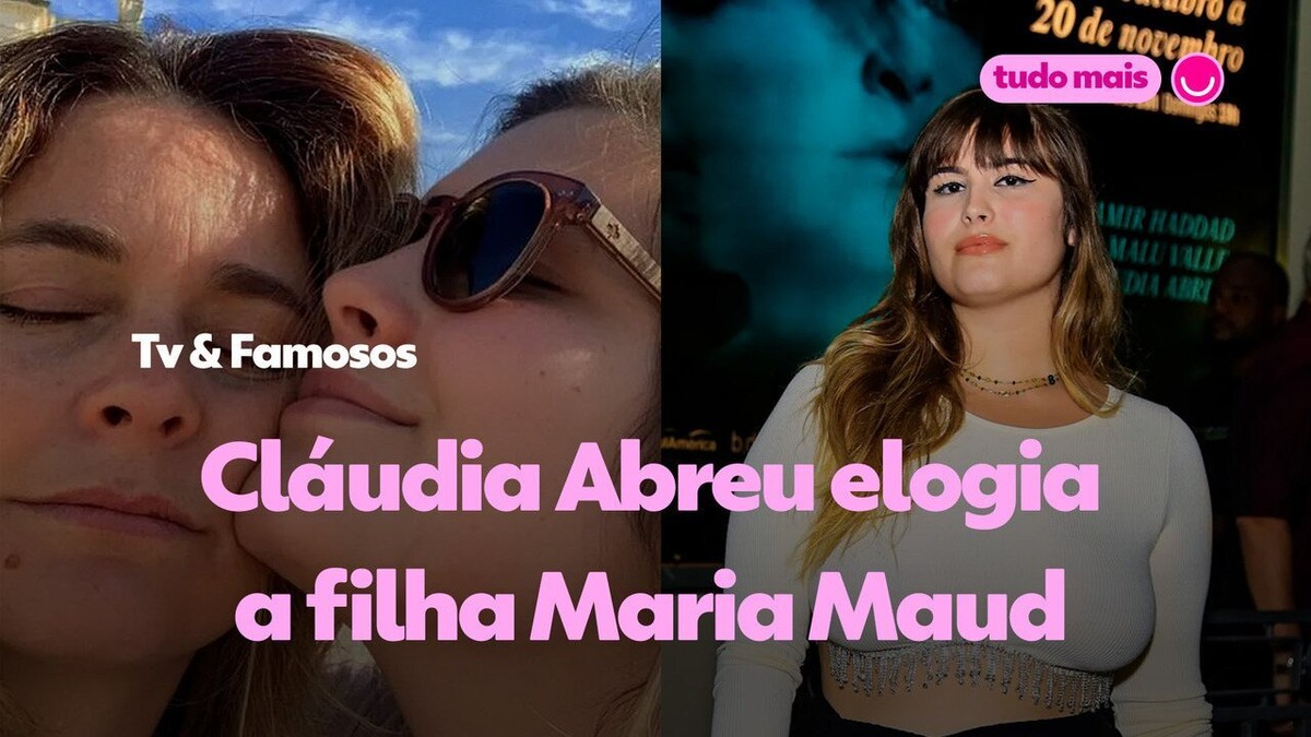 Cláudia Abreu Elogia A Filha Maria Maud Por Canção Em Travessia Conseguiu Com As Pernas 