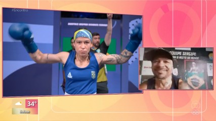 Pai de Bia Ferreira fala da emoção na primeira vitória da filha nos Jogos Olímpicos