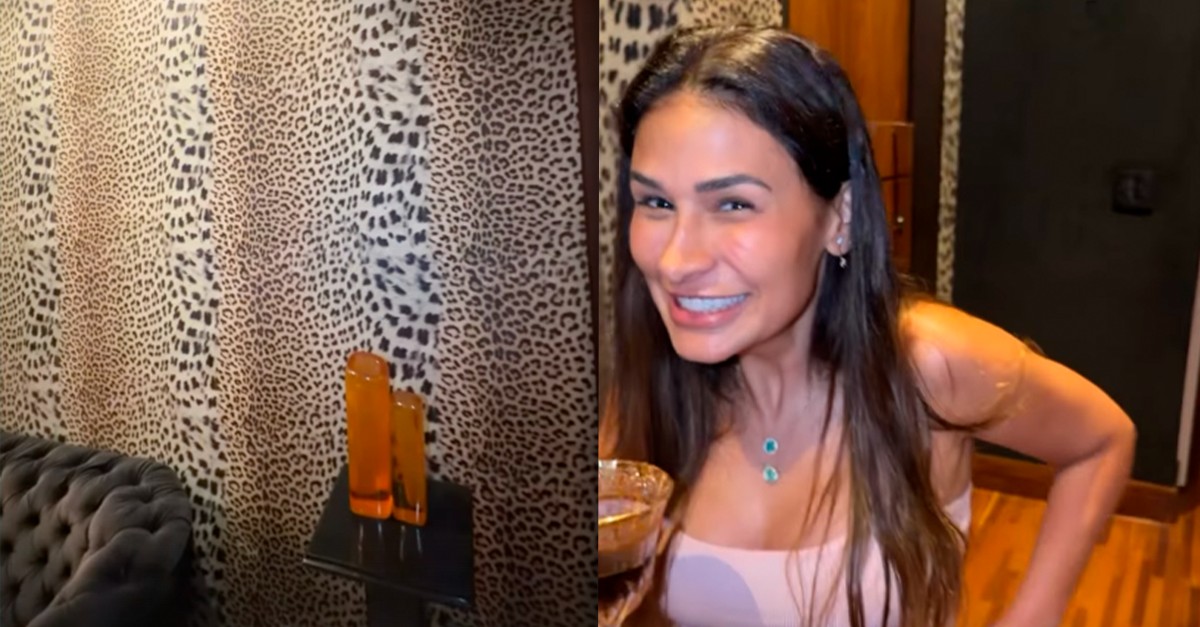 Simone Mendes e Carlinhos Maia dividem opiniões sobre parede peluda de onça de Camila Loures