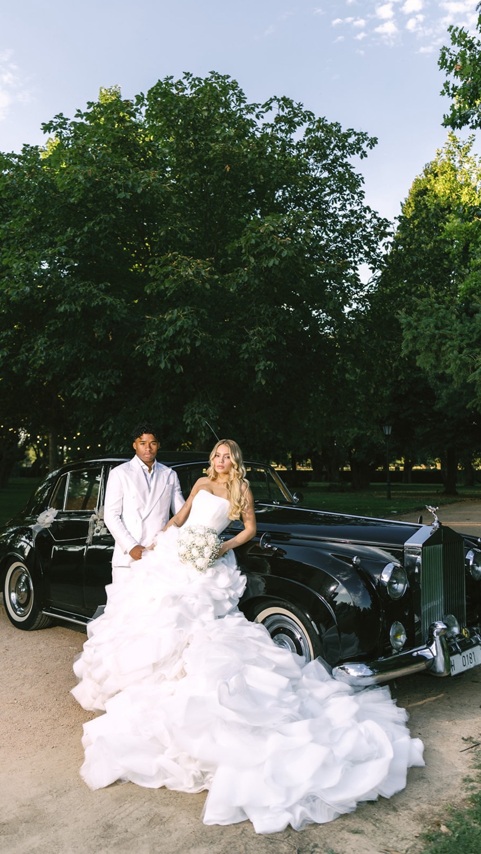 Gabriely Miranda celebra 1 ano da festa de casamento com Endrick: 'Dia mais incrível da vida' — Foto: Instagram