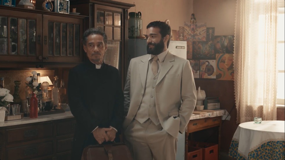 Padre Santo e José Inocêncio — Foto: Globo