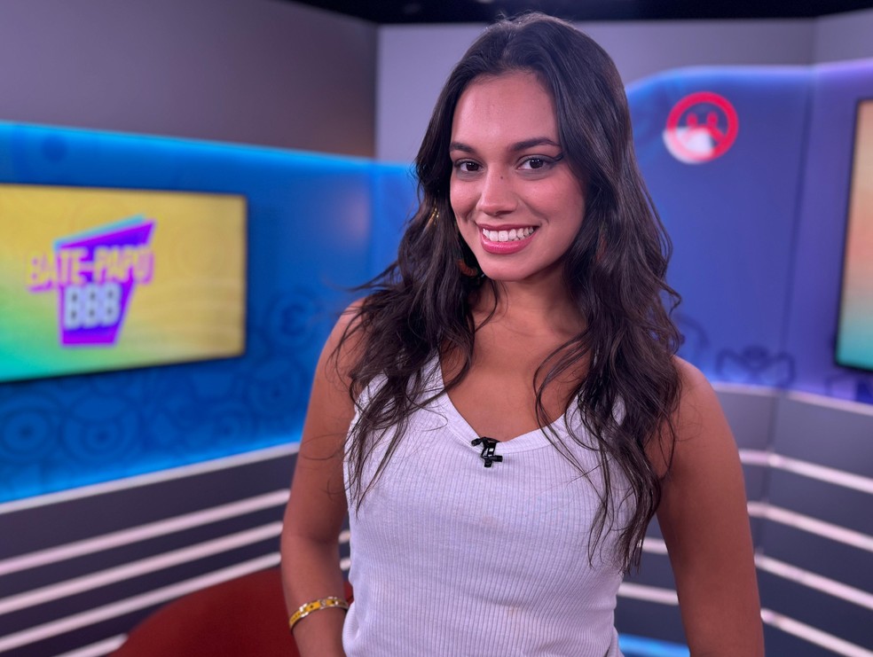 Alane no Bate-Papo BBB: confira todas as reações da bailarina — Foto: gshow