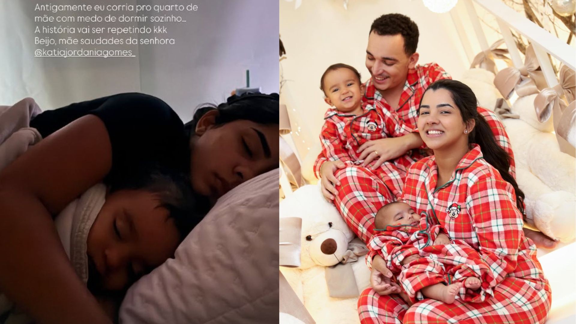 João Gomes compartilha momento fofo com a mulher e o filho: 'A história vai se repetindo'