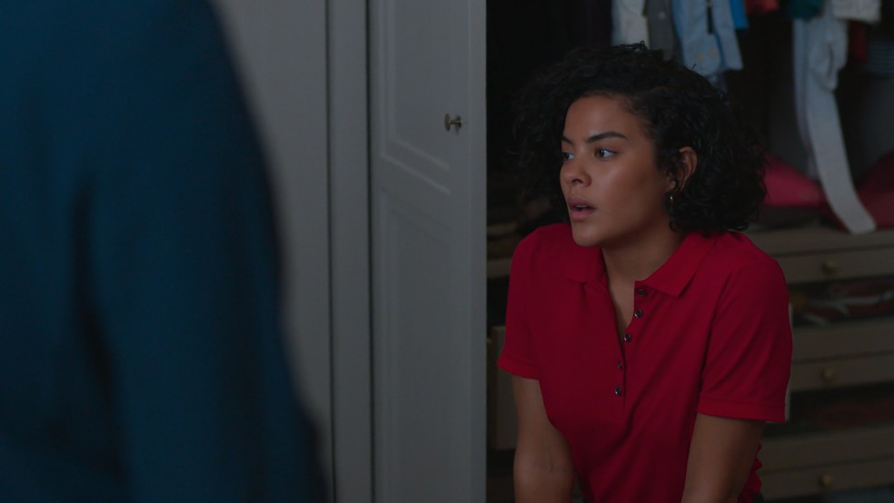 Fátima irá fingir que ficou ofendida — Foto: Reprodução/TV Globo