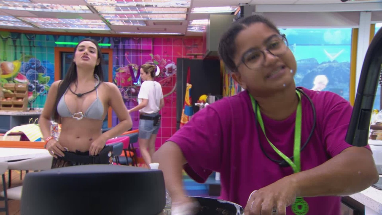 Jordana e Milena discutem no BBB 26, após sister defender Alberto Cowboy