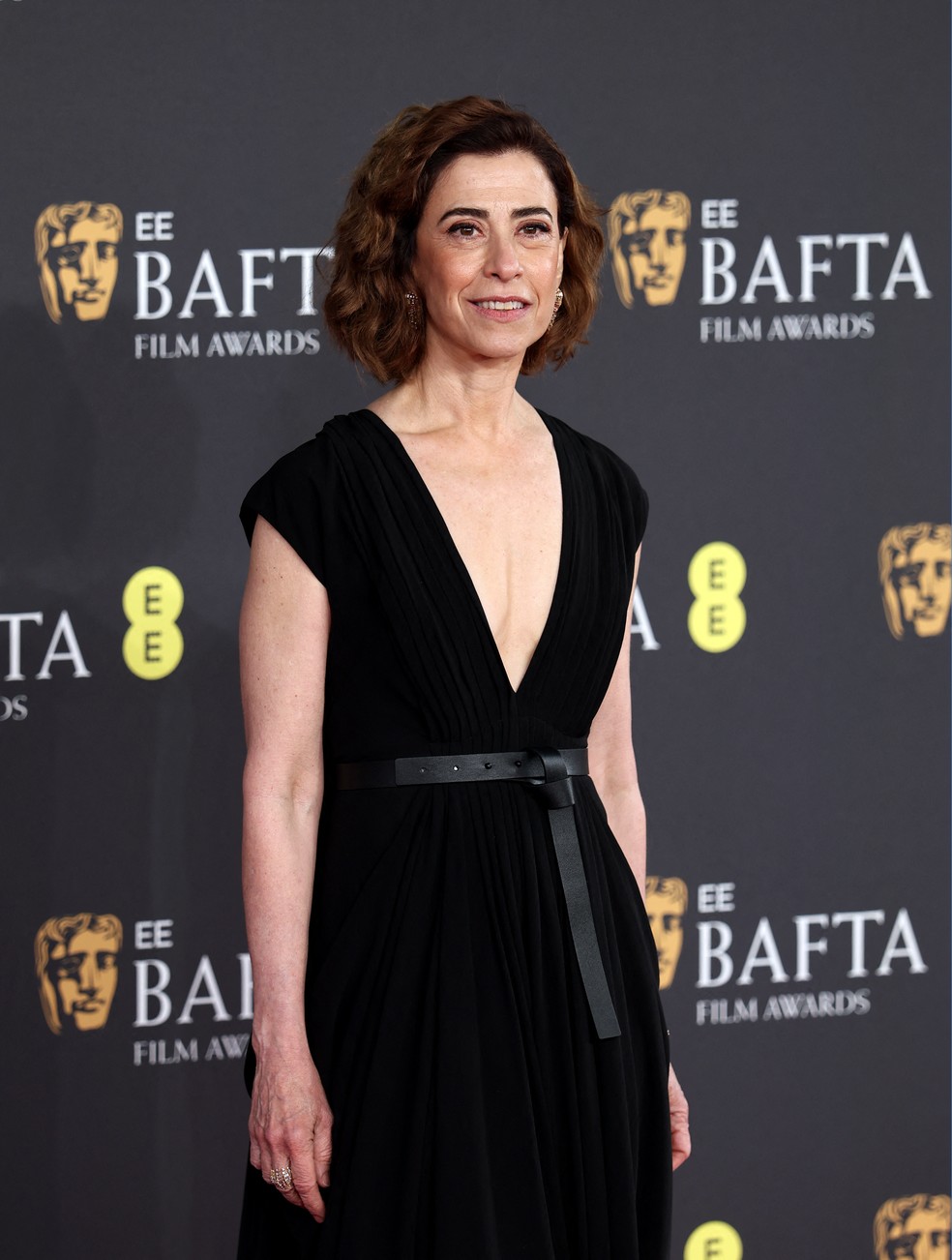 Fernanda Torres no BAFTA 2025, em Londres — Foto: REUTERS/Toby Melville
