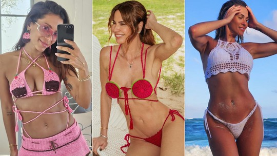 Biquíni de crochê: veja como usar a peça evitando problemas na pele e região íntima