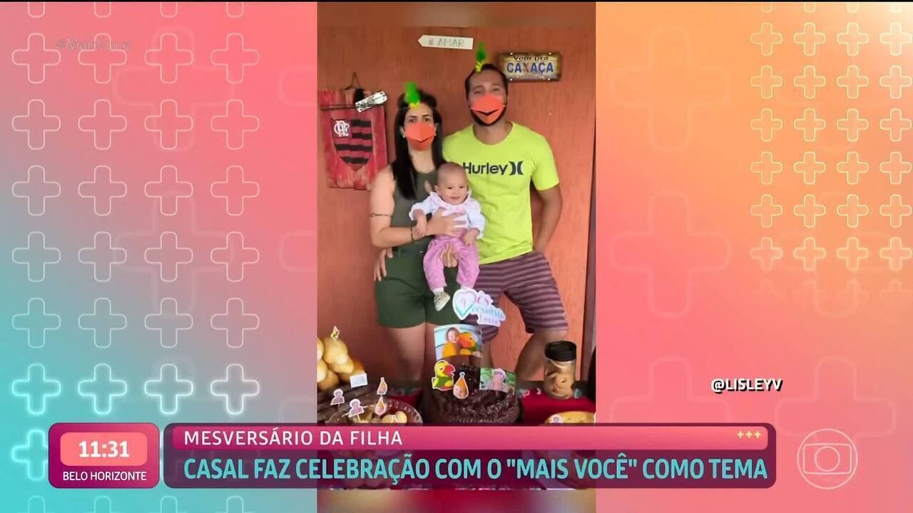 Bebê 'vira' Ana Maria Braga em festa de mesversário, e apresentadora celebra: 'Muito emocionada'