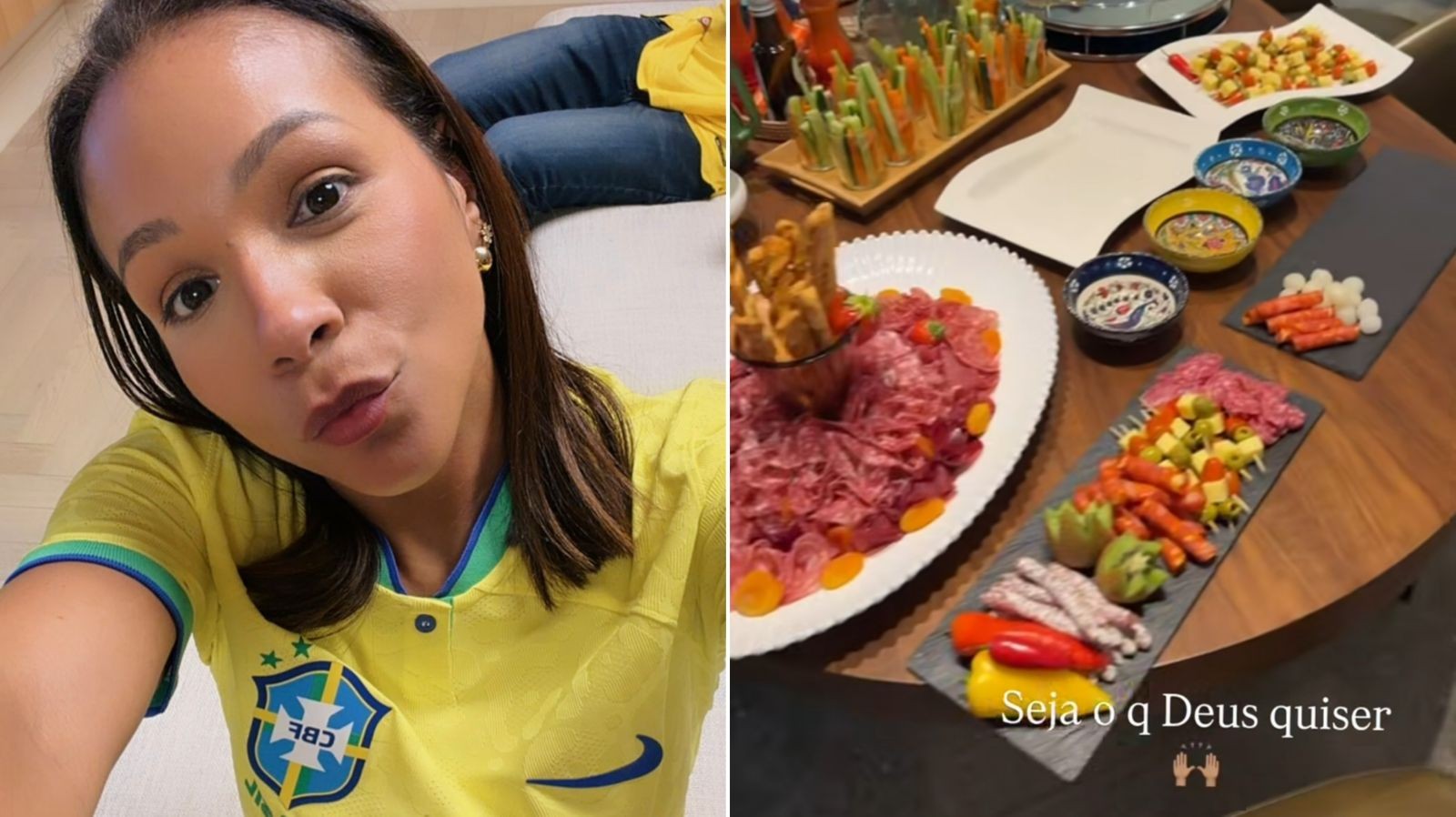 Belle Silva deseja boa sorte ao Brasil após ausência de Thiago Silva ...