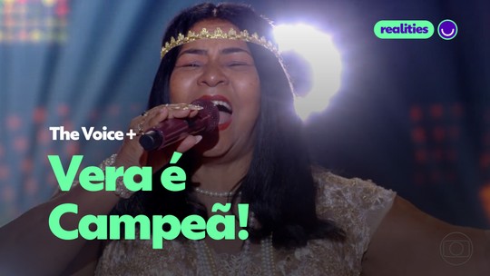 Campeã do 'The Voice +', Vera de Maria Maga superou perdas pessoais no caminho até a vitória: 'Eu revivi' - Programa: The Voice + 