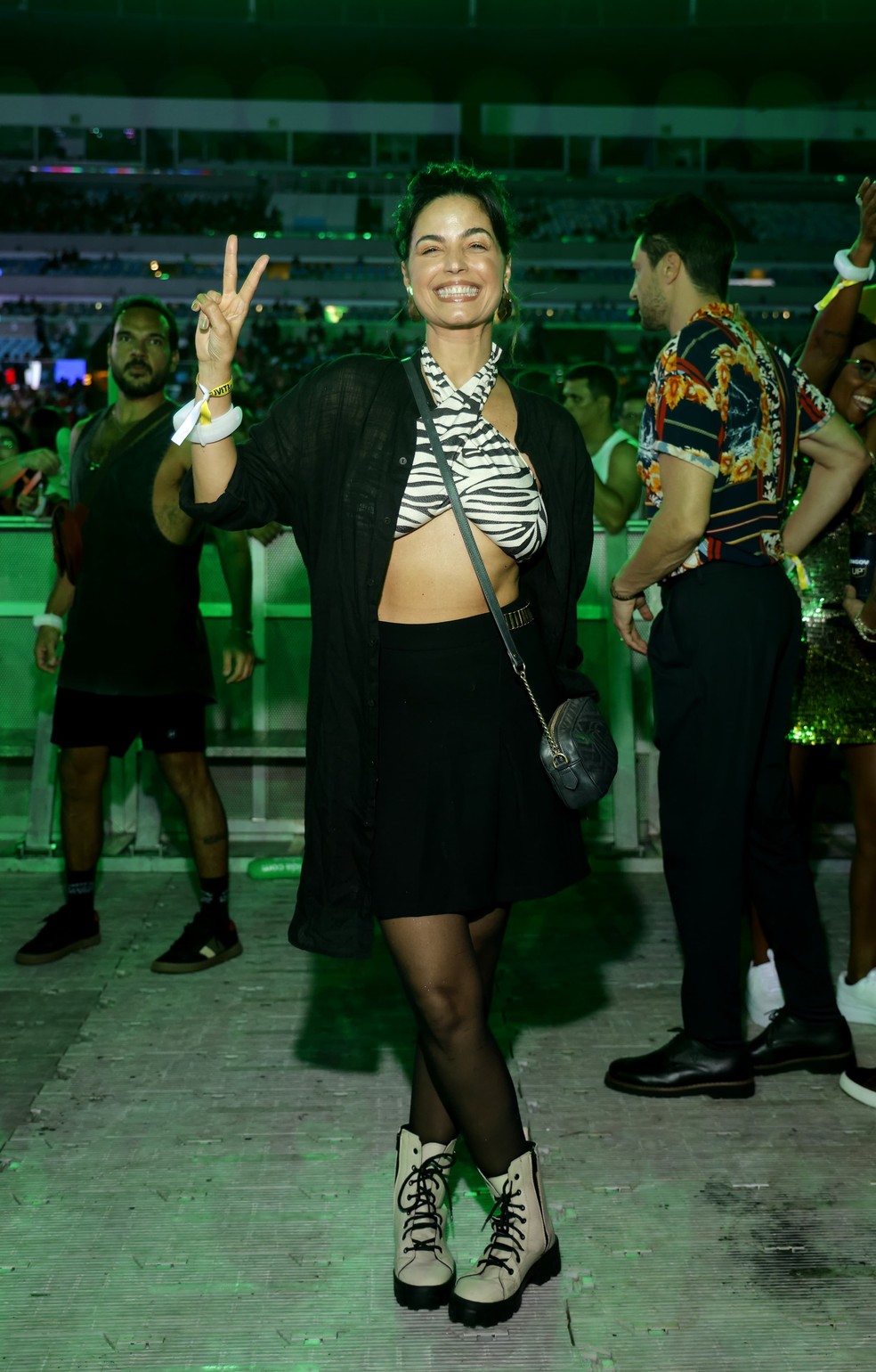 Emanuelle Araújo no show Ivete 3.0, realizado no Maracanã — Foto: Marcos Serra Lima/gshow