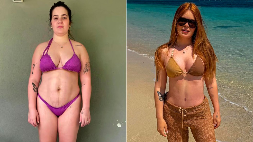 Viih Tube antes e depois — Foto: Reprodução/Instagram