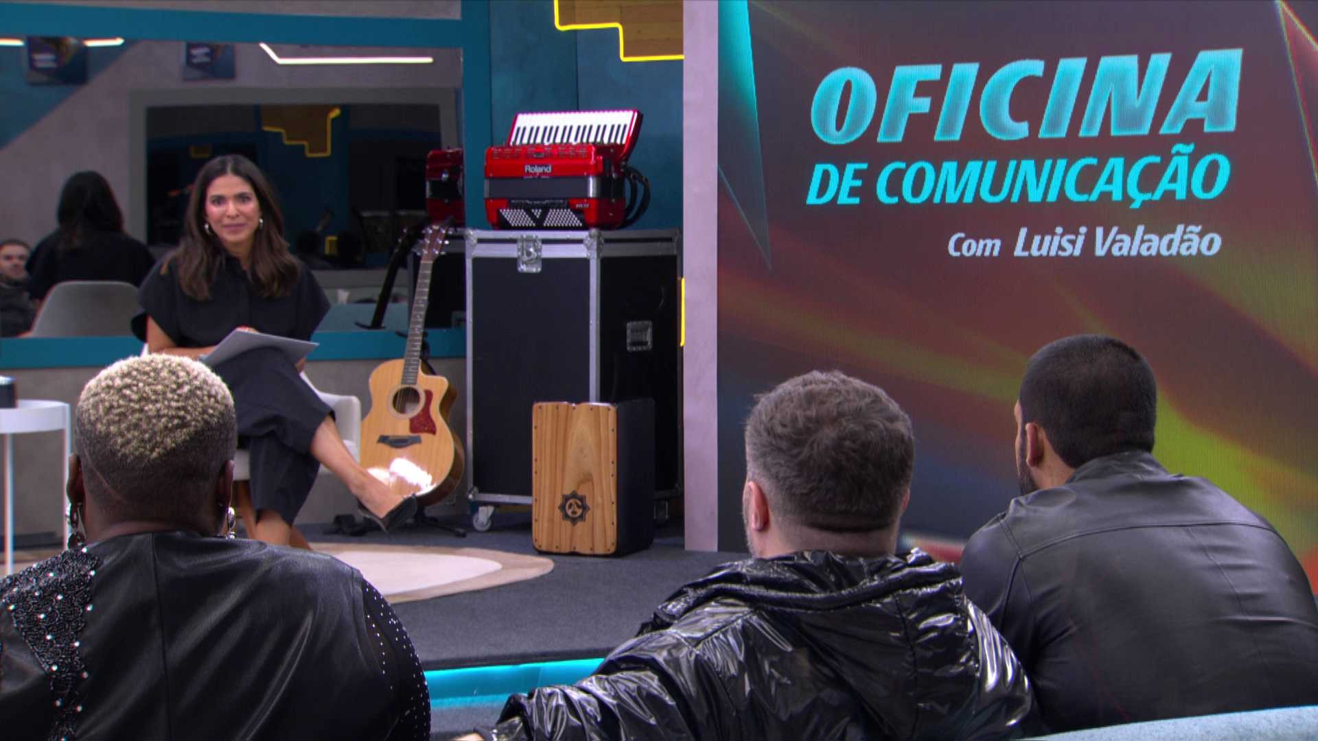 Estrela da Casa: finalistas participam de Oficina de Comunicação com Luisi Valadão