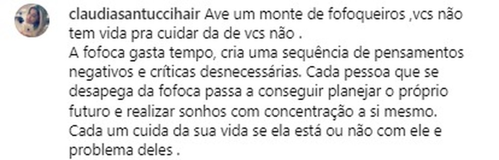Jheny Santucci recebeu apoio dos familiares — Foto: Instagram