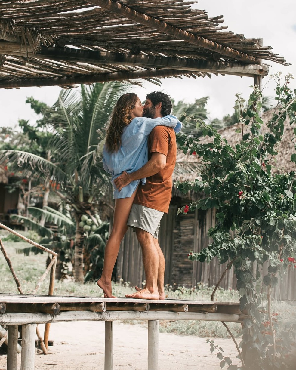 Dudu Azevedo e Marcela Witt — Foto: Reprodução/Instagram