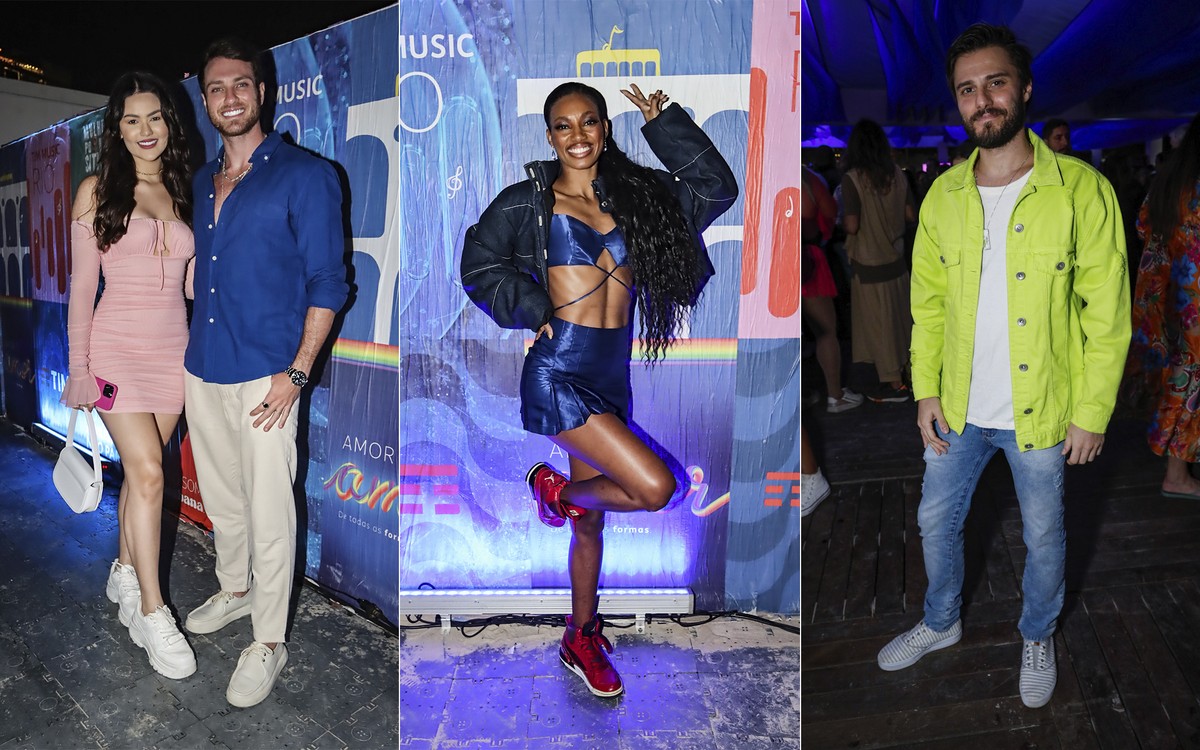 Tim Music Rio: famosos marcam presença no festival de música | Famosos ...