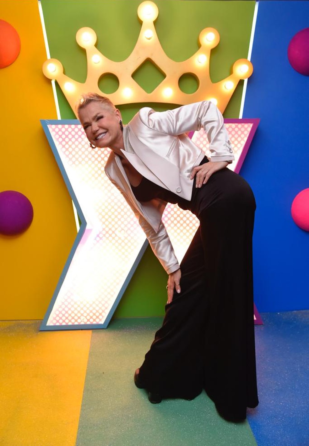 Xuxa faz pose icnica  Foto: Fbio Cordeiro/gshow