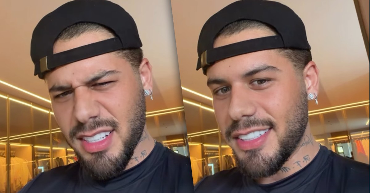 Zé Felipe dá dica de relacionamento após término: 'Se ame e vaza fora'