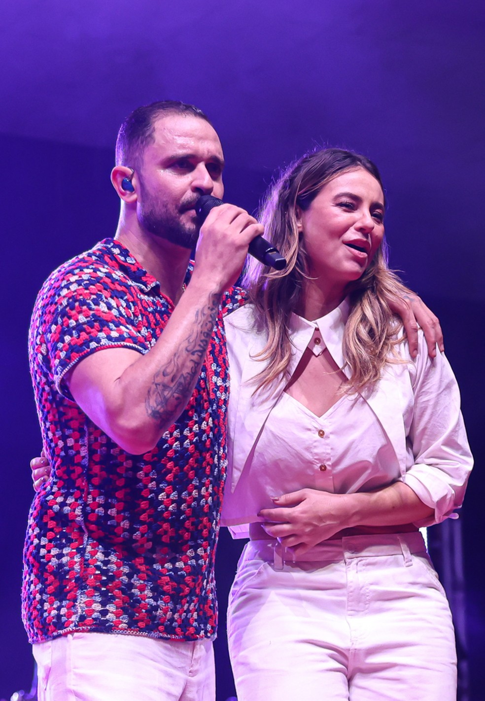 Diogo Nogueira e Paolla Oliveira — Foto: Brazil News