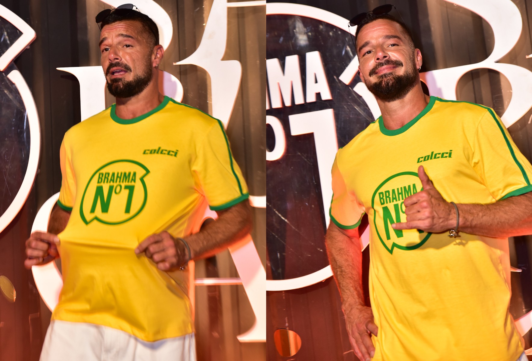 Ricky Martin curte primeira noite de desfiles do Grupo Especial e se declara ao Rio: 'Fui brasileiro na vida passada'