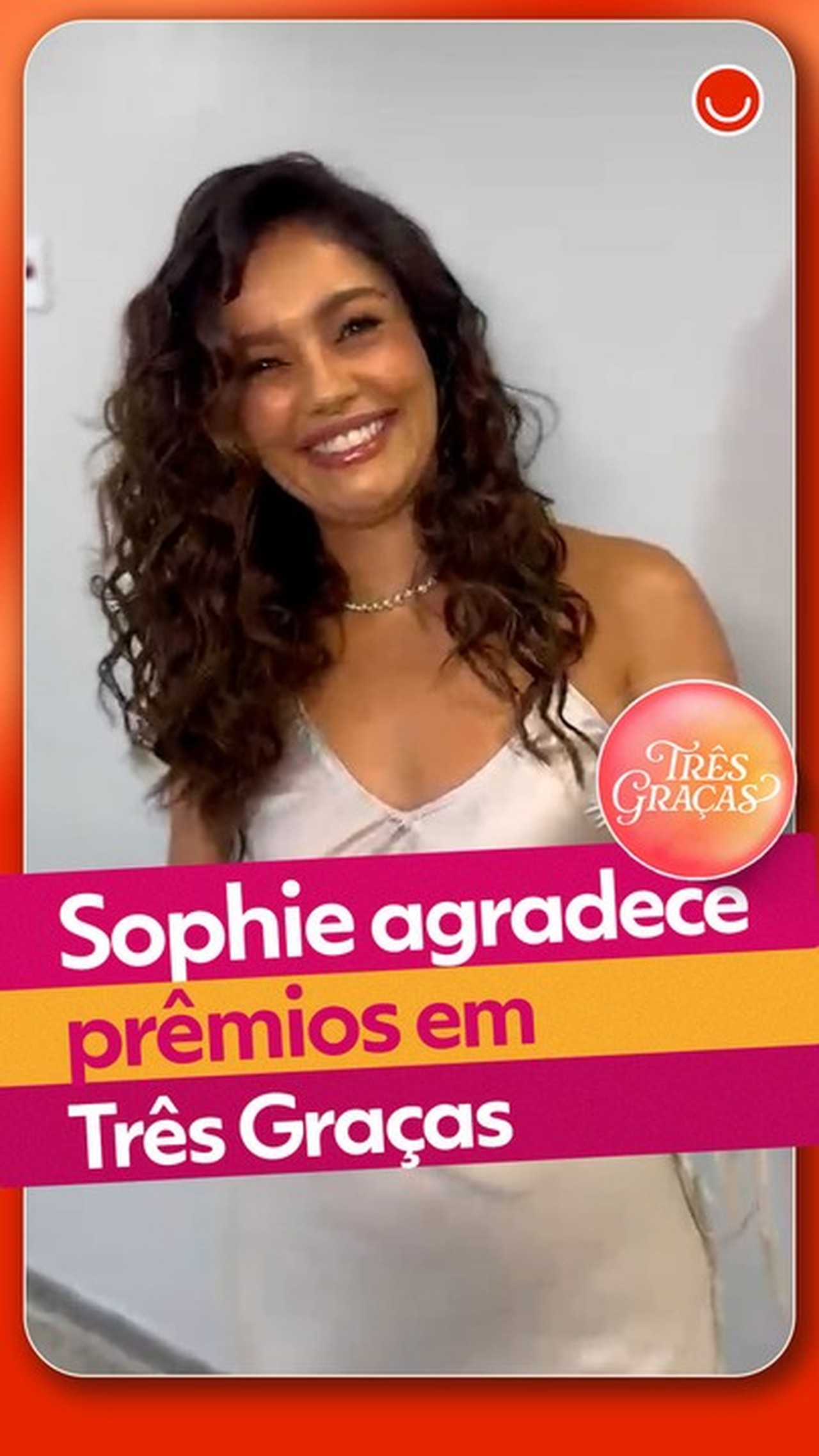 Sophie Charlotte vibra com Prêmio gshow em Três Graças e revela 'segredo' de cenas de barraco