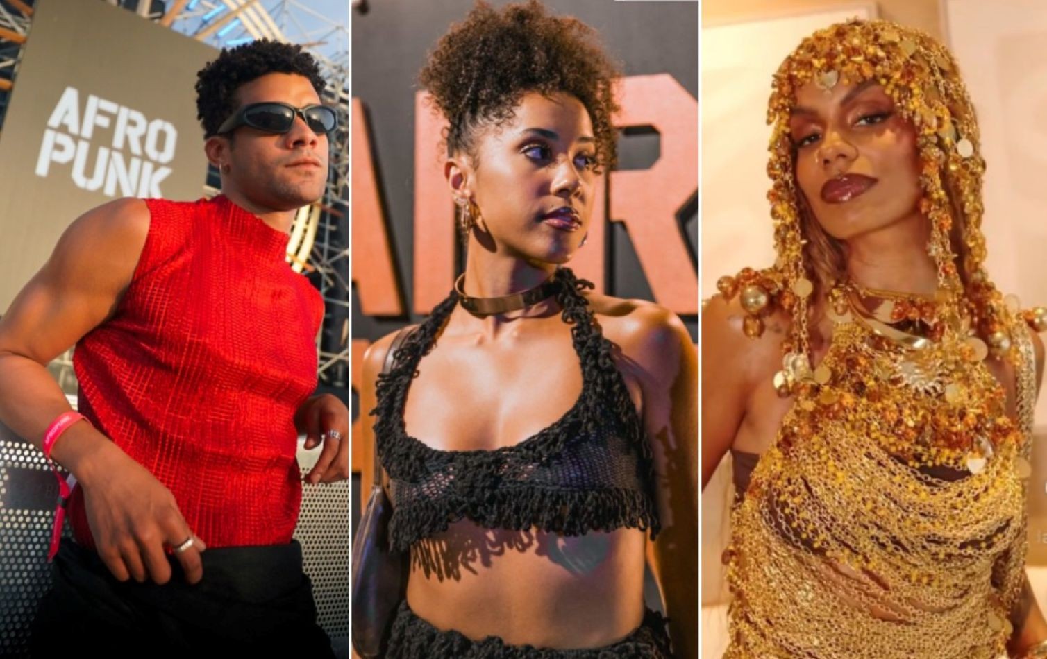 AFROPUNK Brasil 2025: veja looks dos famosos no primeiro dia do festival