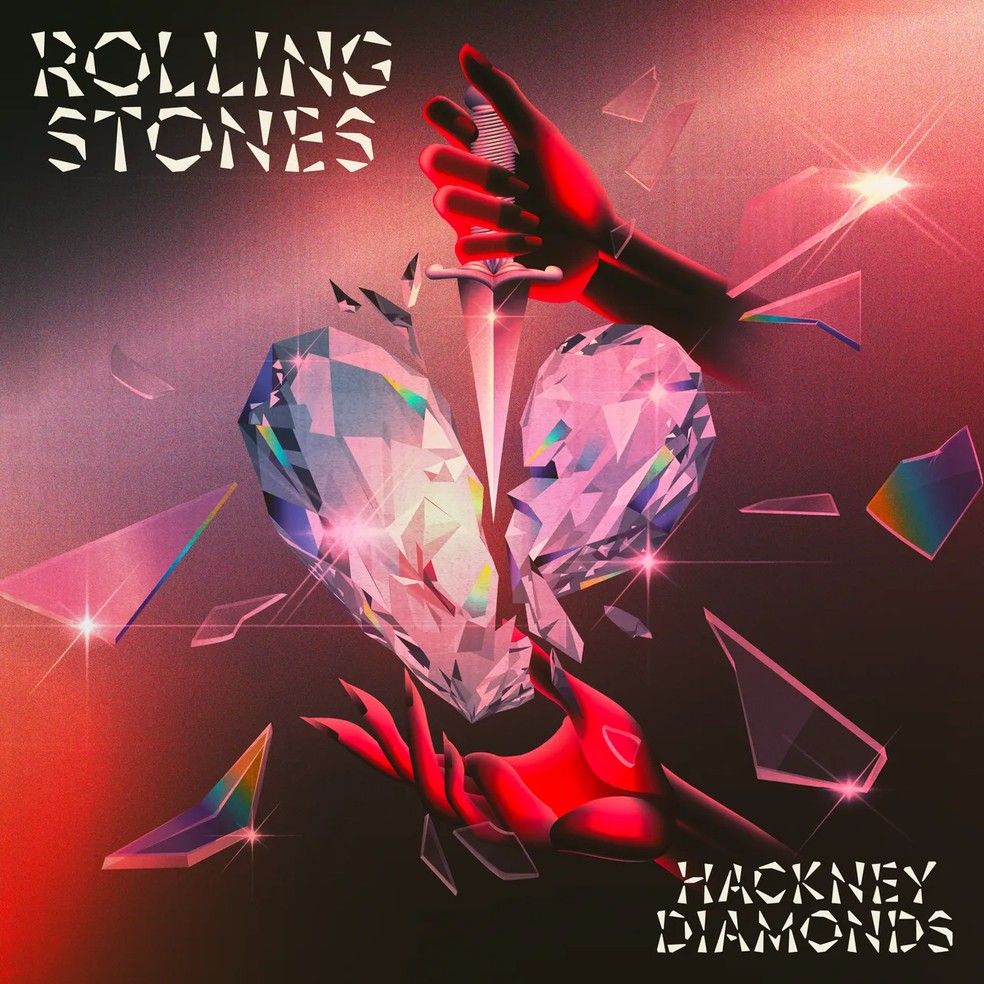 Capa do novo álbum do Rolling Stones — Foto: divulgação