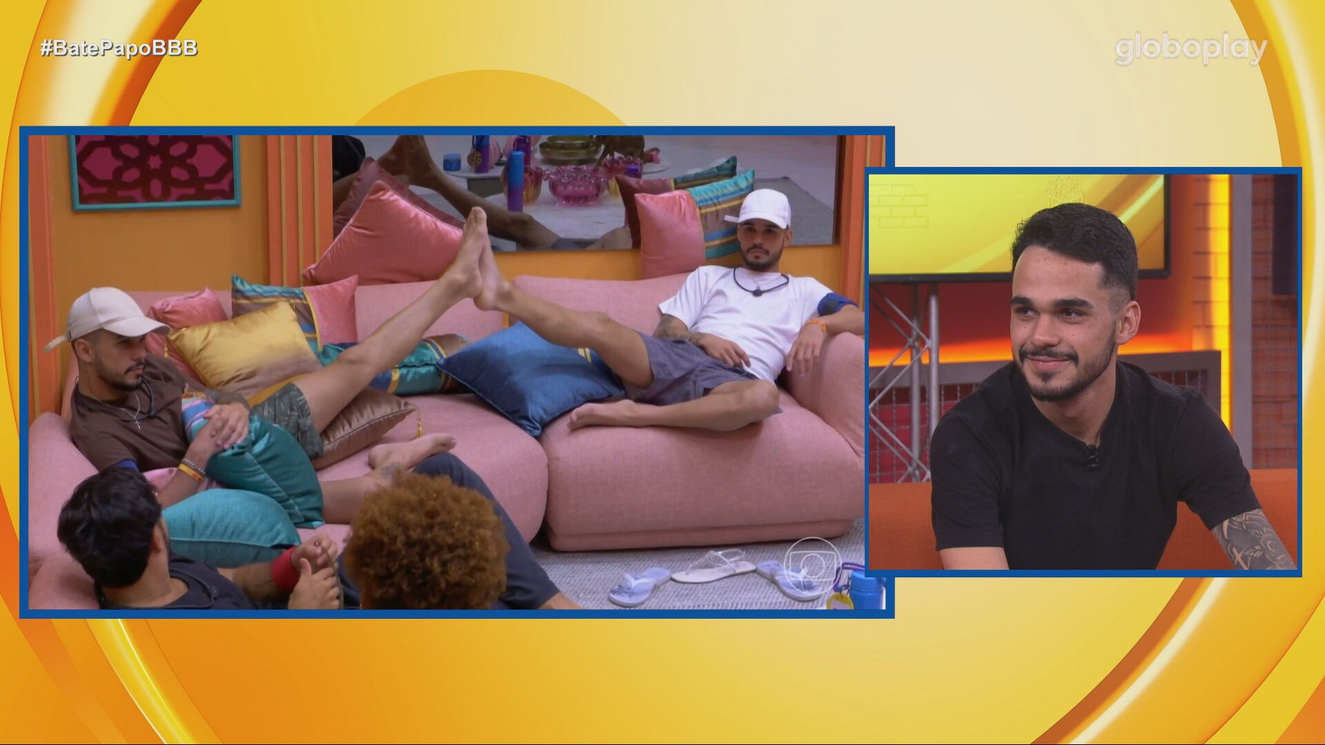 João Gabriel chora com VT de participação no BBB ao lado do irmão: 'Ele é tudo que eu tenho'