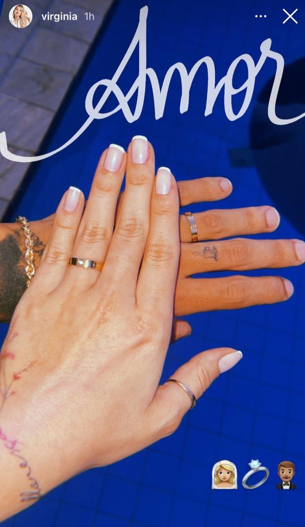 Zé Felipe e Virginia Fonseca se casam — Foto: Reprodução/Instagram